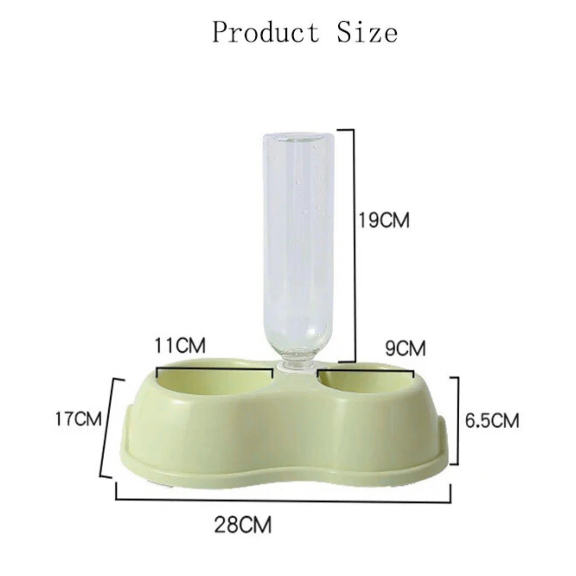 DuoBite™ – Double Feeder with Automatic Water Dispenser for Ferrets – Hydration & Nourishment in One Smart Design