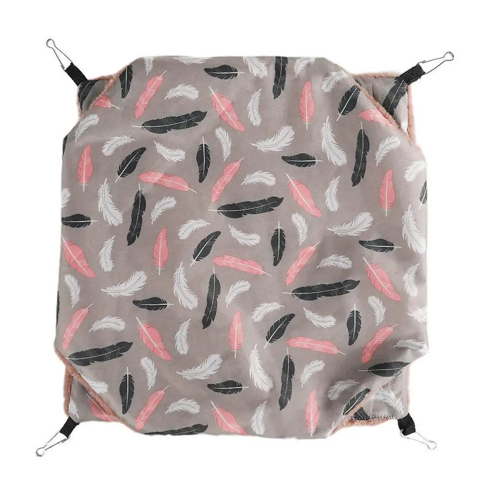 Flokka™ – Cozy Dual-Layer Hammock for Ferrets – Softness Meets Adventure