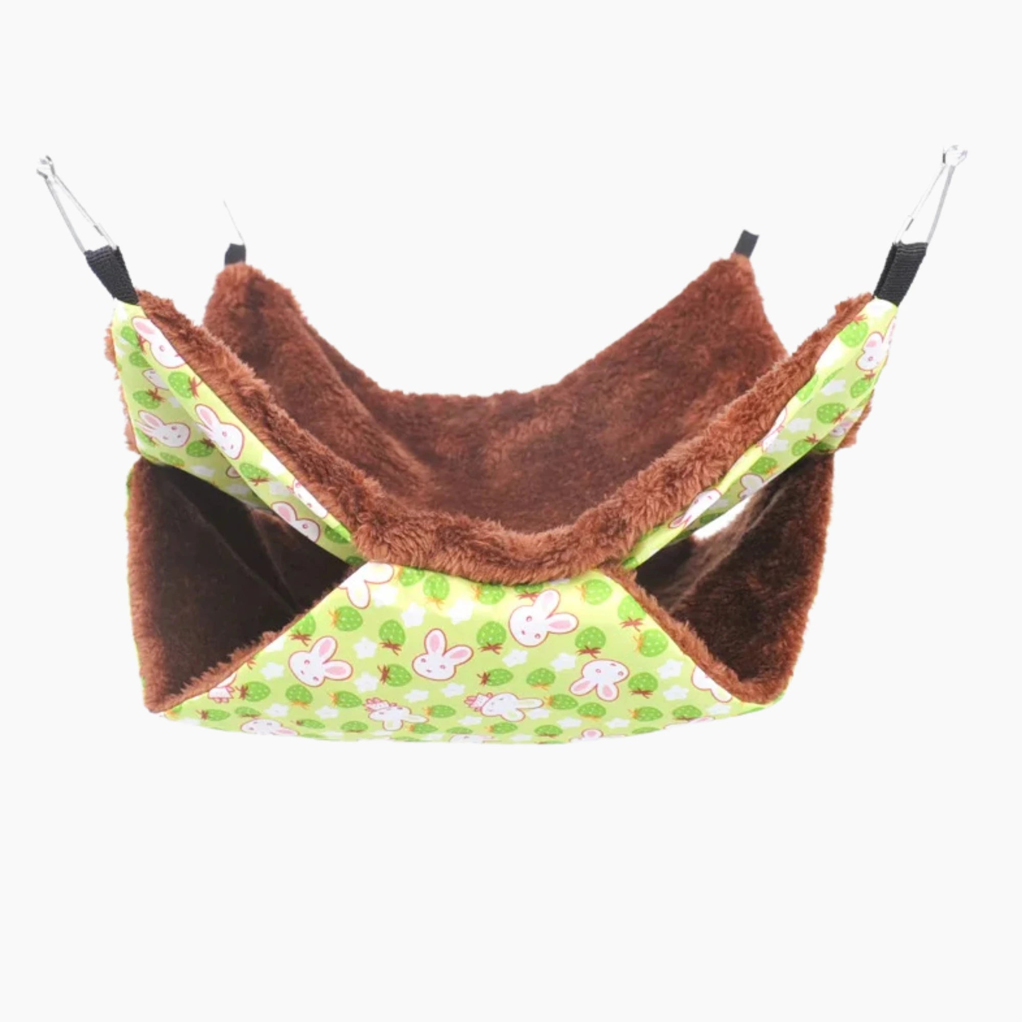 Kibu™ – Double-Layer Hammock for Ferrets – Playful & Plush Hideaway
