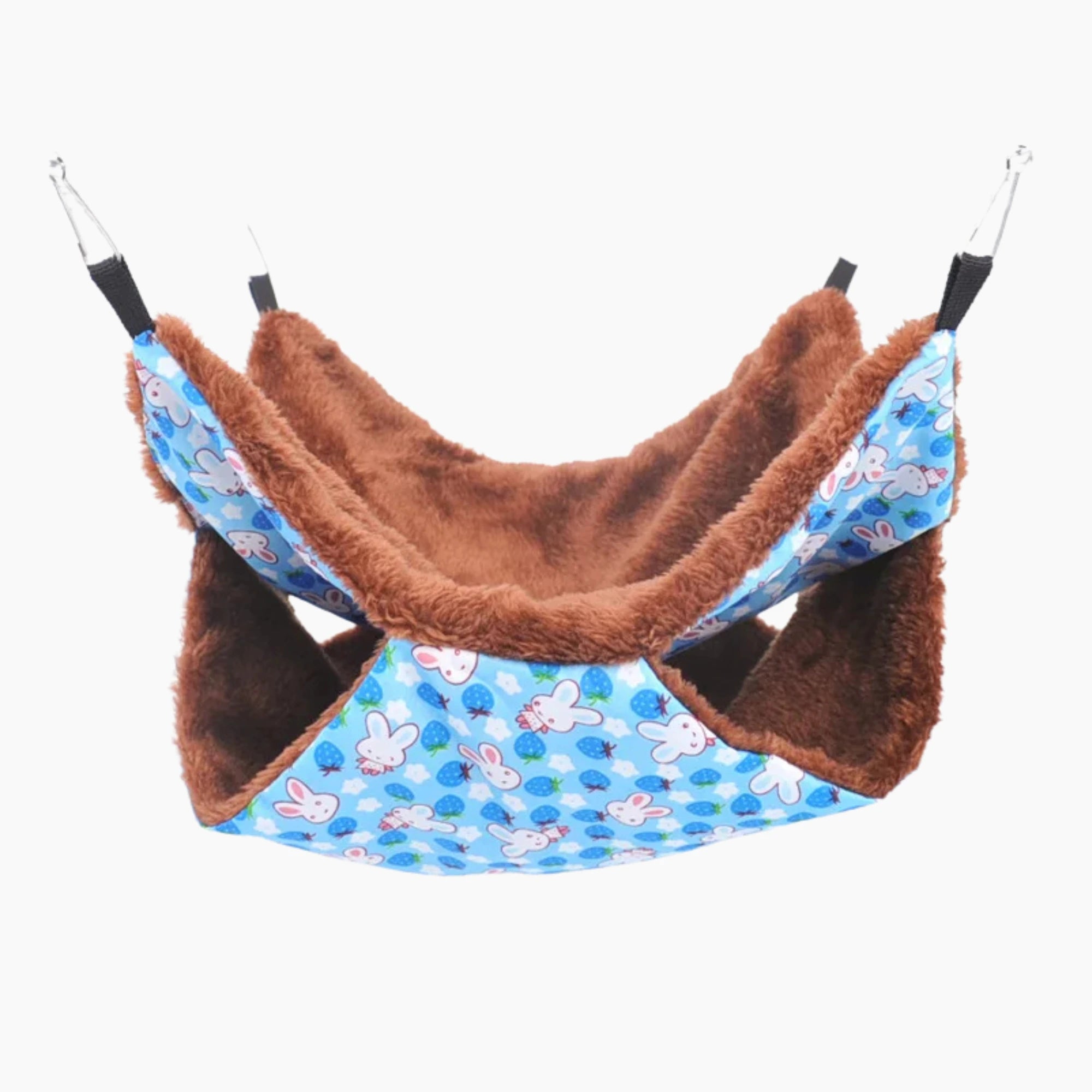 Kibu™ – Double-Layer Hammock for Ferrets – Playful & Plush Hideaway