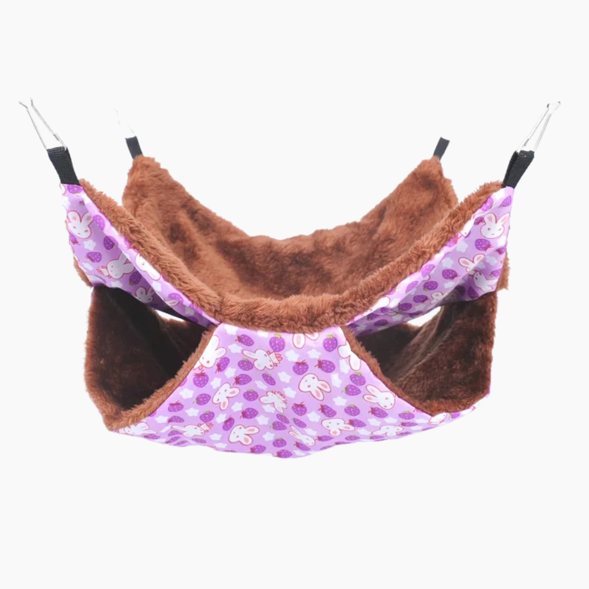 Kibu™ – Double-Layer Hammock for Ferrets – Playful & Plush Hideaway