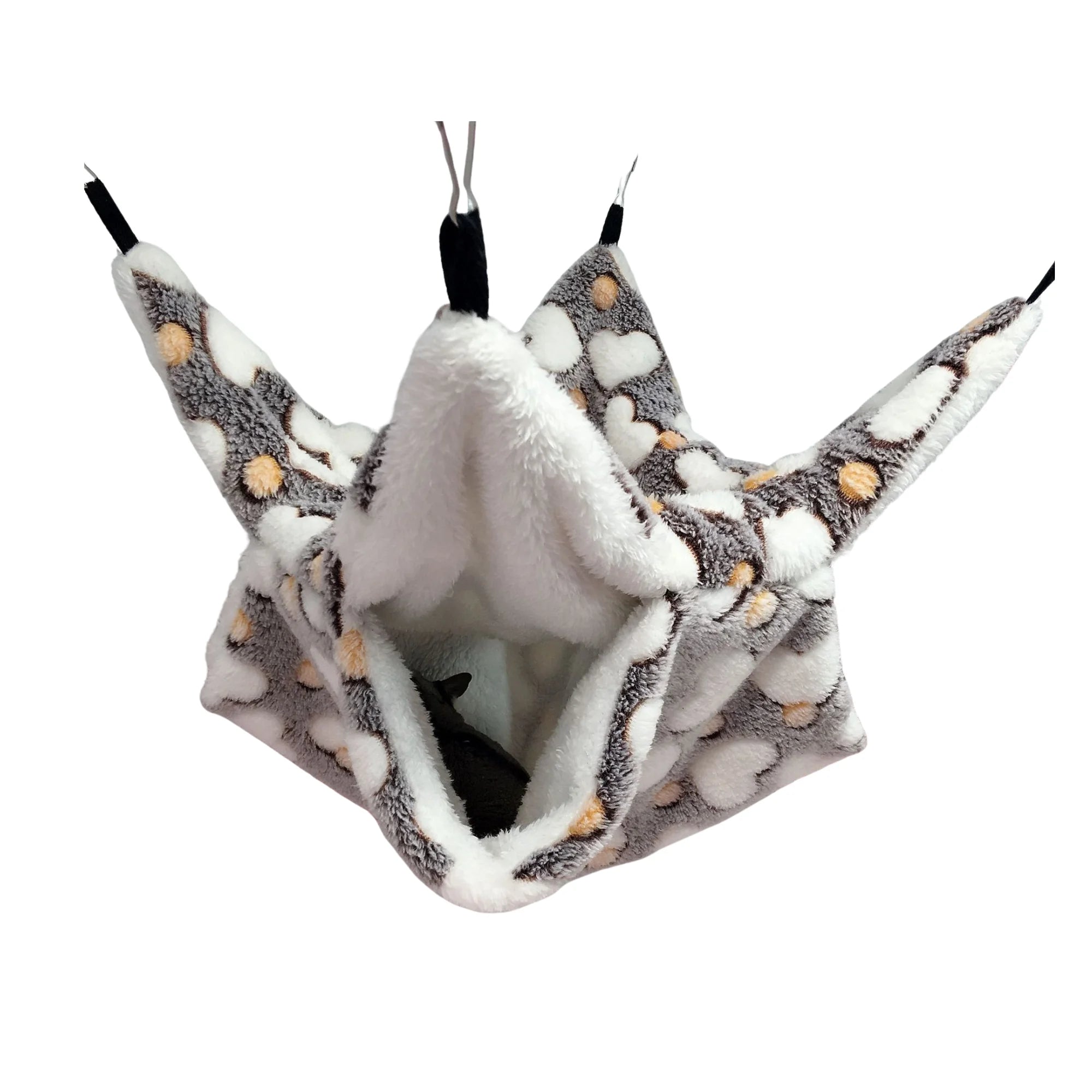 Luma™ – Plush Double-Layer Hammock for Ferrets – Cozy Hideaway