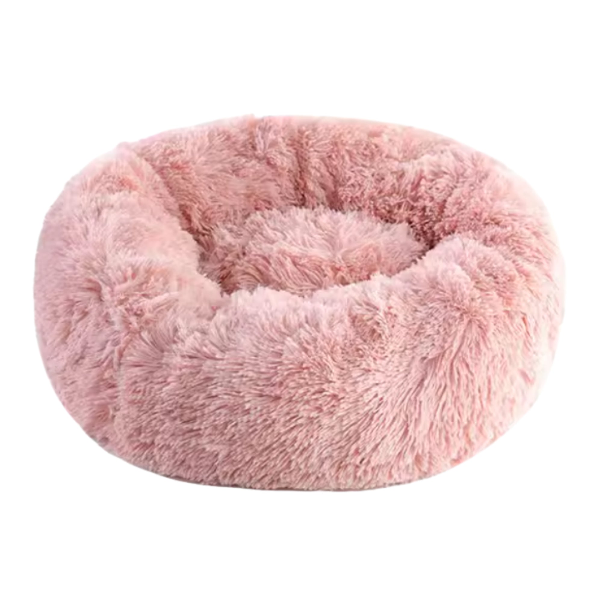 SnugNest™ – Round Plush Bed for Ferrets – All-Season Comfort & Warmth