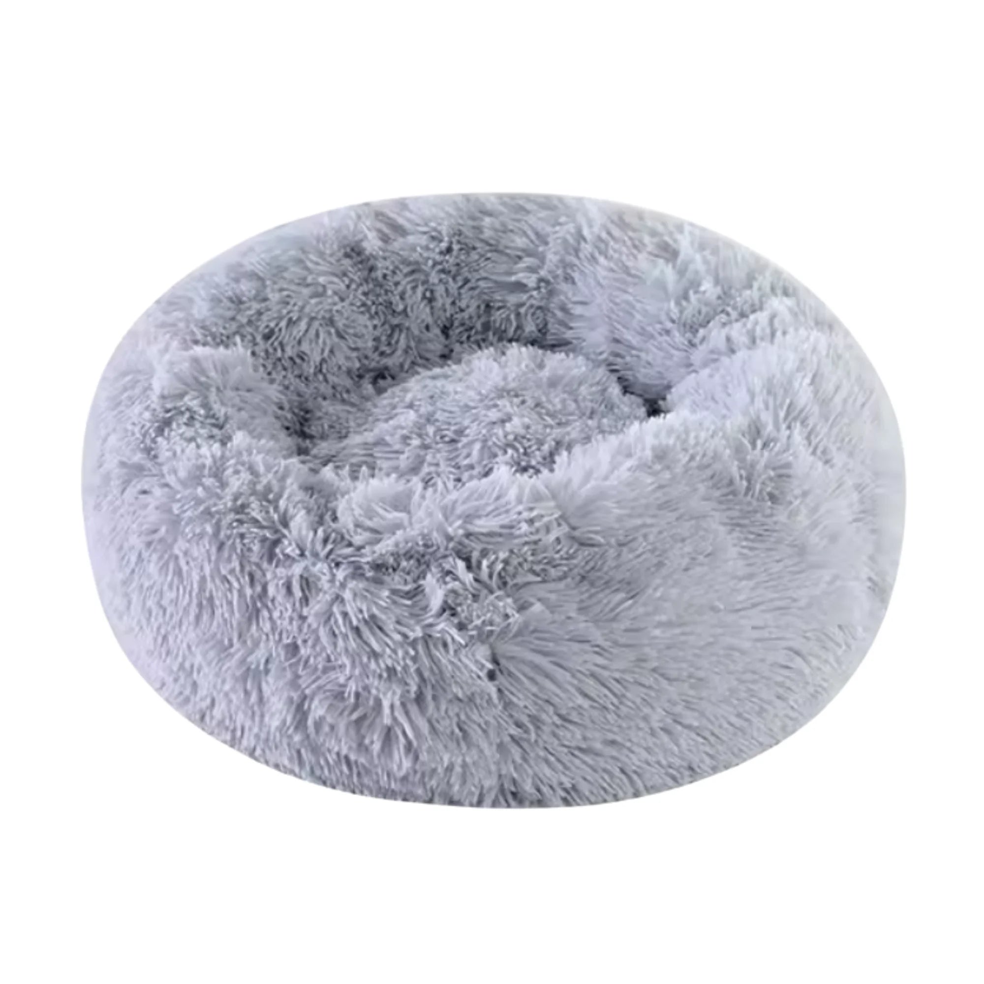 SnugNest™ – Round Plush Bed for Ferrets – All-Season Comfort & Warmth