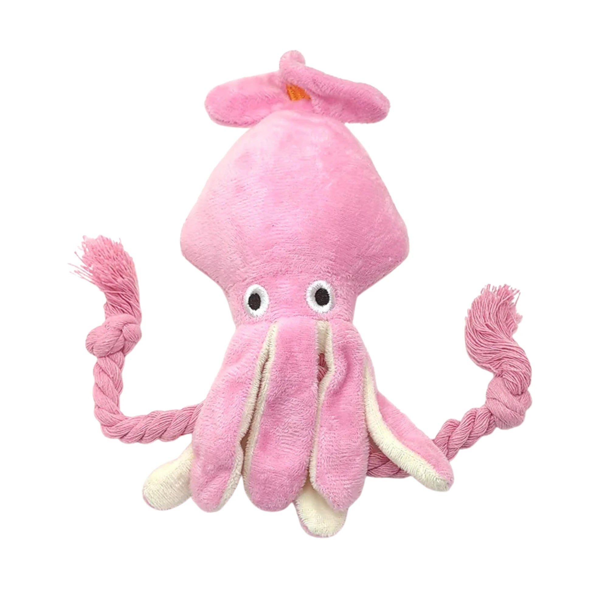 Squiddy™ – Plush Rope Toy for Ferrets – Softness Meets Tugging Fun
