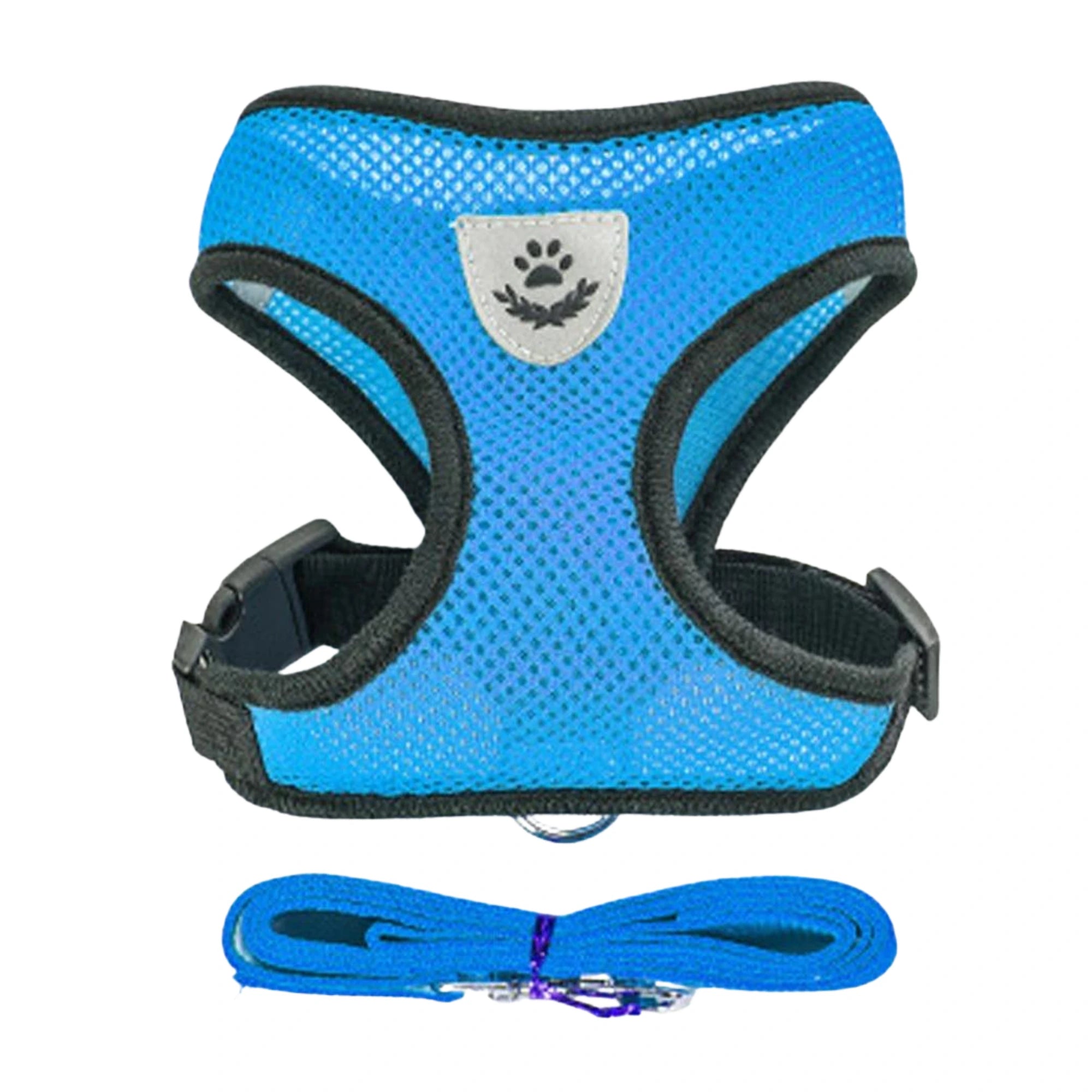Zephyr™ – Soft Reflective Mesh Harness & Leash for Ferrets – Night-Safe Comfort