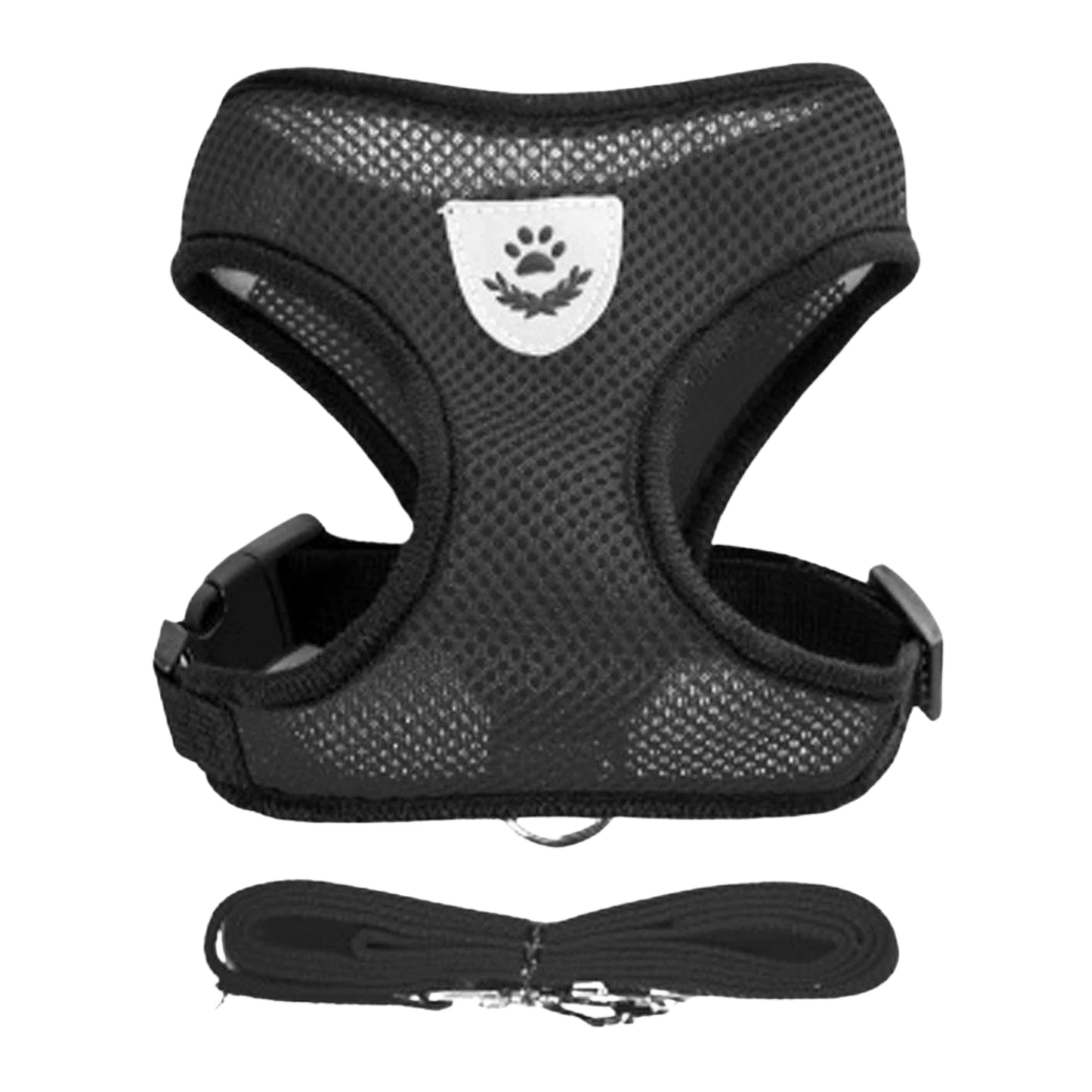 Zephyr™ – Soft Reflective Mesh Harness & Leash for Ferrets – Night-Safe Comfort