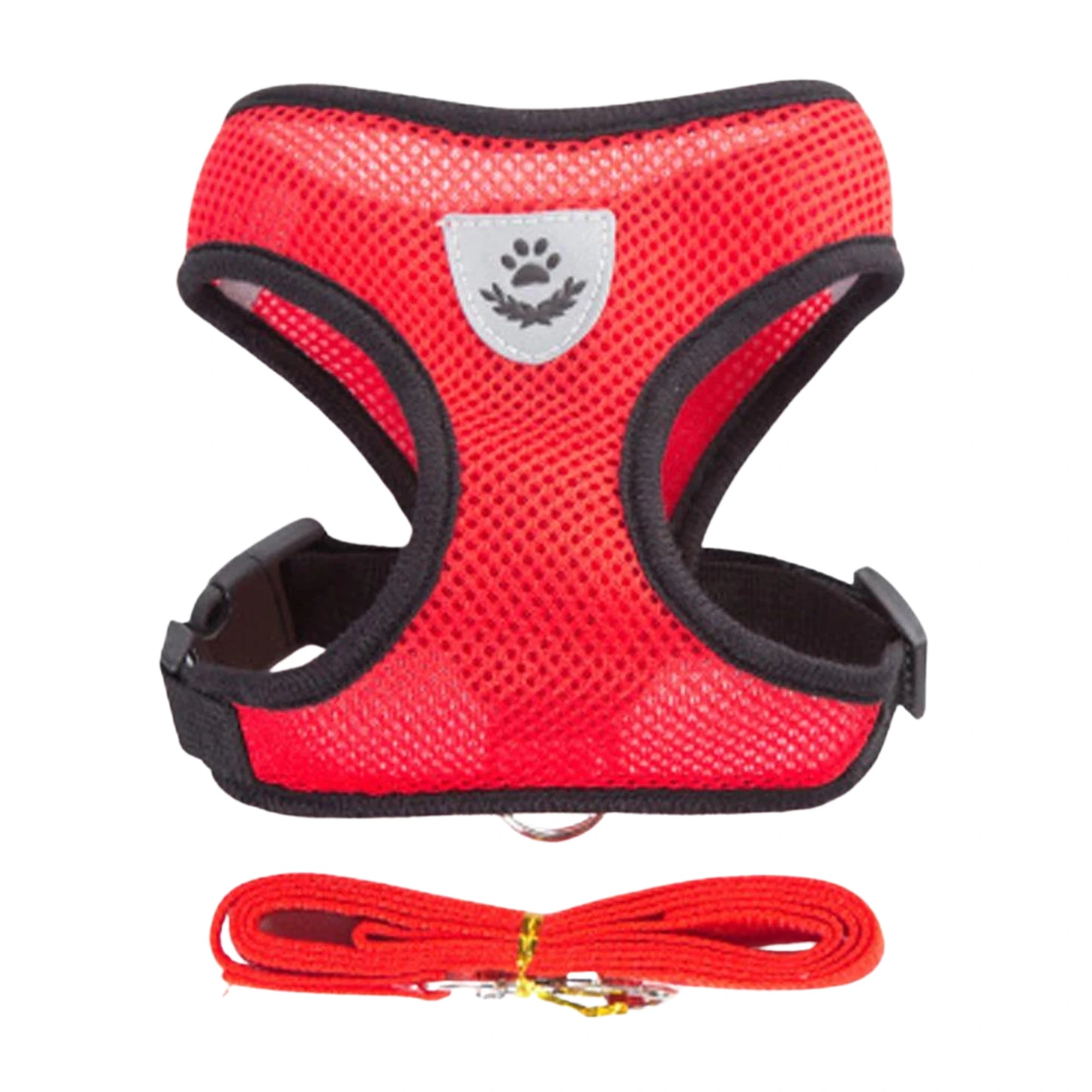 Zephyr™ – Soft Reflective Mesh Harness & Leash for Ferrets – Night-Safe Comfort